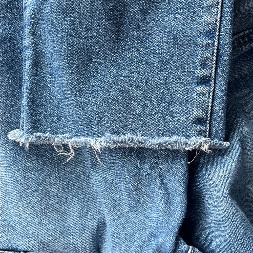 MOTHER The Rascal Crop Fray in Hop On Hop Off Size 27 - Picture 7 of 7